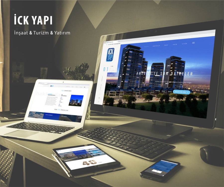 İCK Yapı Website
